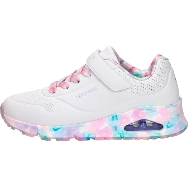 Skechers Uno Gen1 Fresh Blooms lage sneakers wit, foto 2