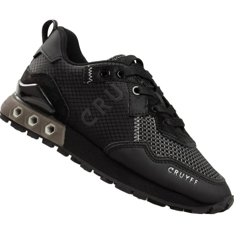 Cruyff leren sneakers - zwart, foto 4