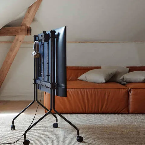 Pedestal Moon Rollin' tv standaard charcoal, foto 6