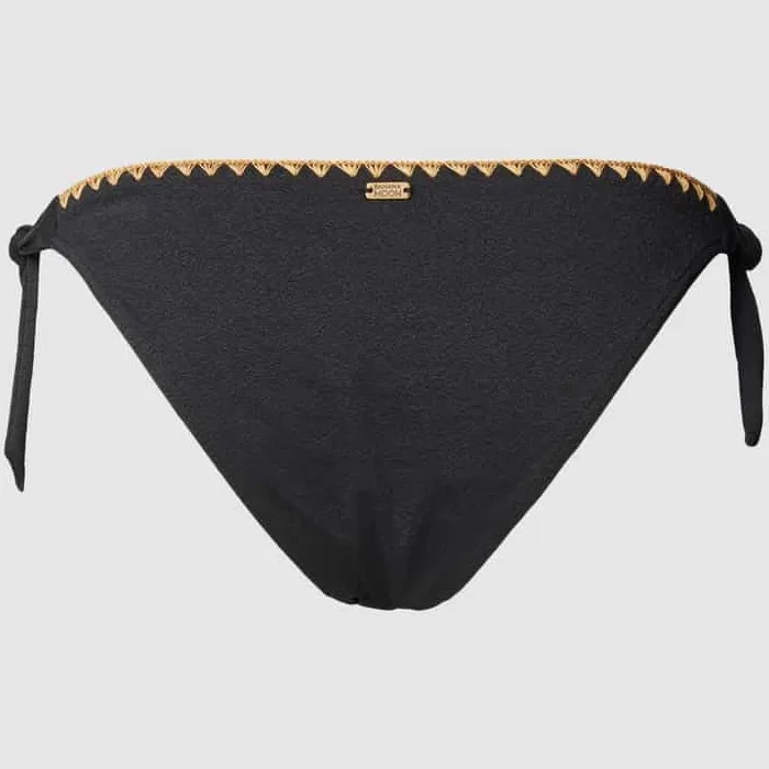 Banana Moon Bikinibroekje met strikdetails, model 'DIMKA SANTAFE' zwart, foto 2