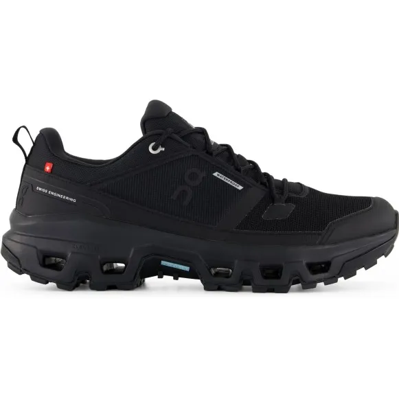 On Cloudrock Low WP - Wandelschoenen, zwart
