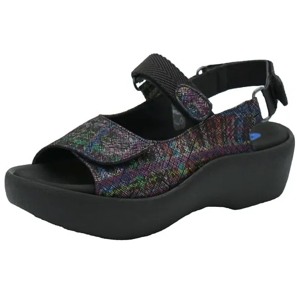 Wolky Jewel Giza sandalen zwart, foto 3