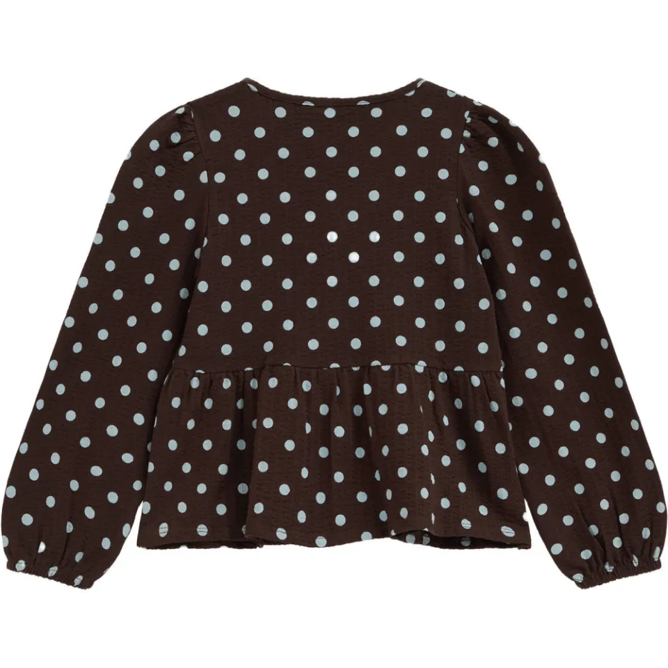 WE Fashion blouse bruin, foto 4