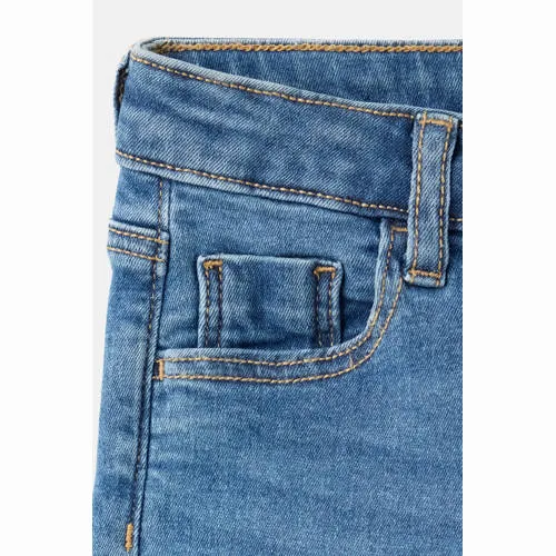 Mango Kids regular fit jeans - mediumblauw, foto 3