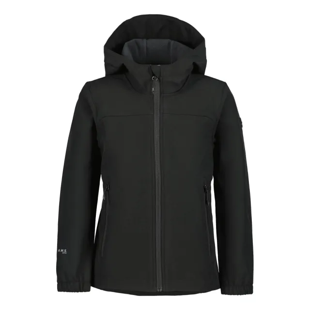 Icepeak Kobryn JR softshell jas zwart