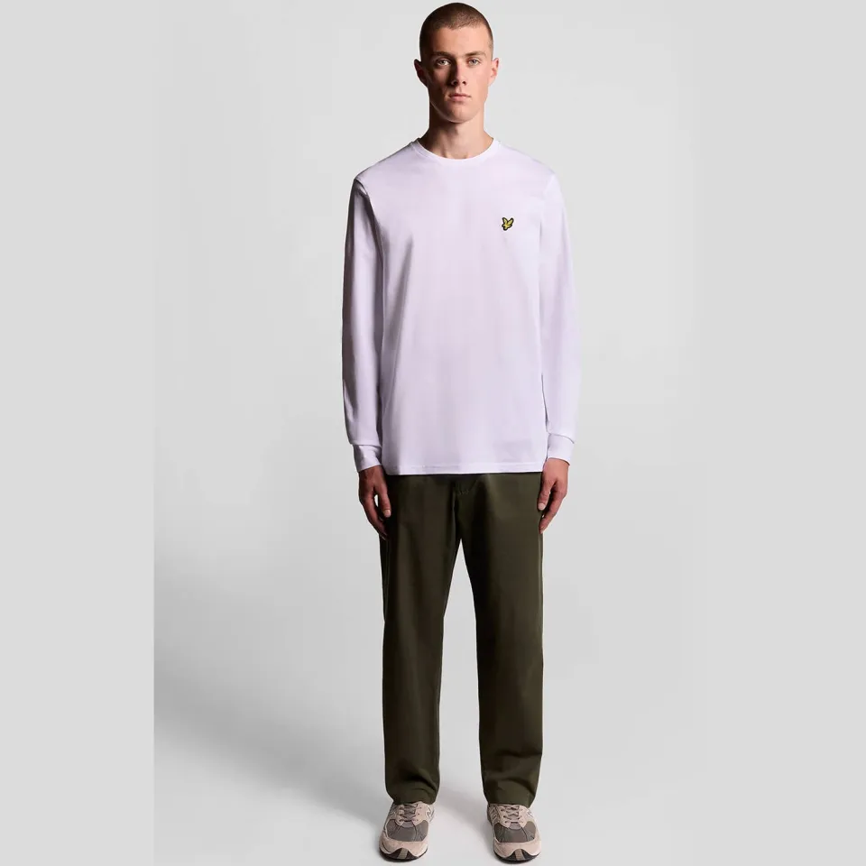 Lyle & Scott longsleeve wit, foto 3