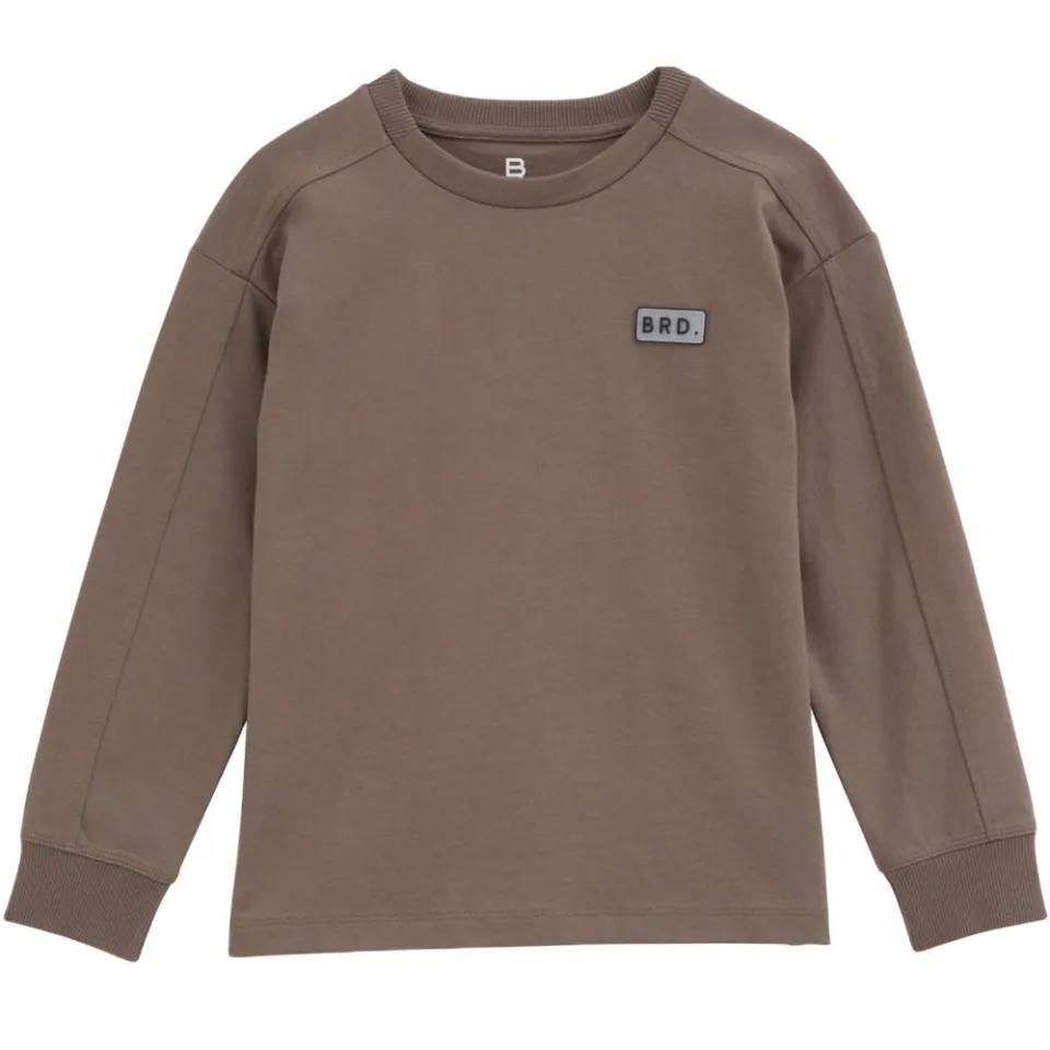 WE Fashion Blue Ridge longsleeve taupe, foto 2