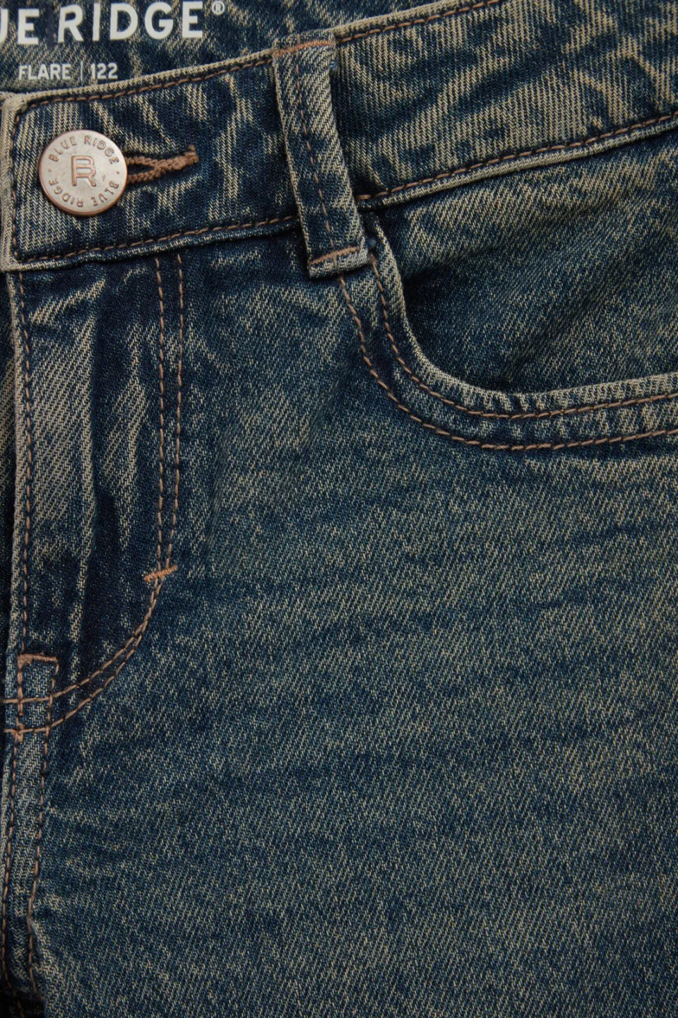 WE Fashion Blue Ridge flared jeans - mediumblauw, foto 6