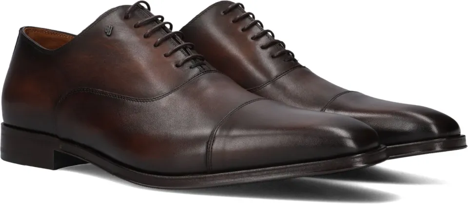 Van Bommel SBM-30088 Raffa nette veterschoen bruin