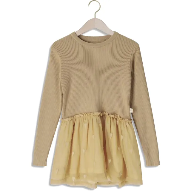 Ton & Ton Tavea jurk beige
