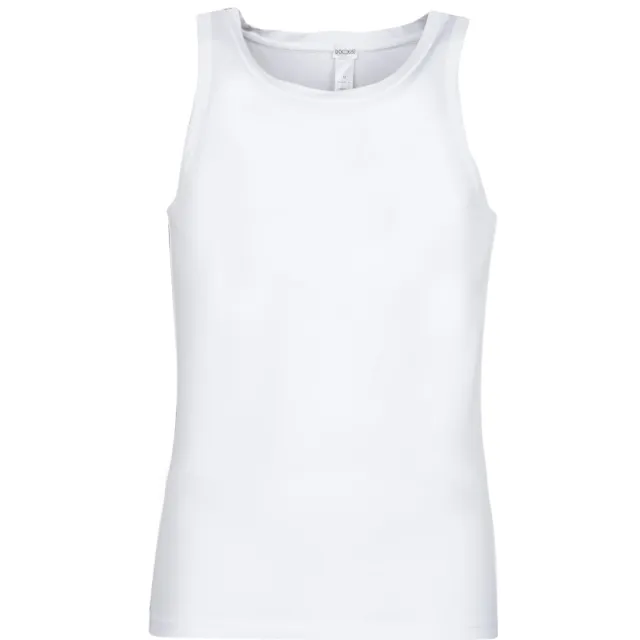HOM Supreme Cotton tanktop wit
