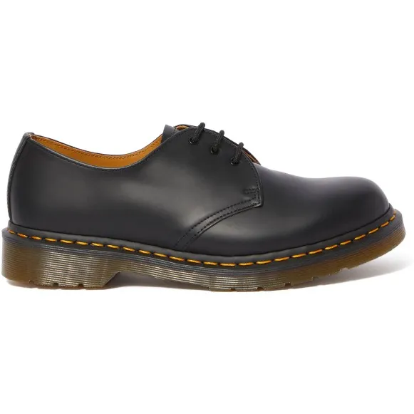 Dr. Martens 1461 3 Eyelet Smooth vrijetijdsschoenen zwart