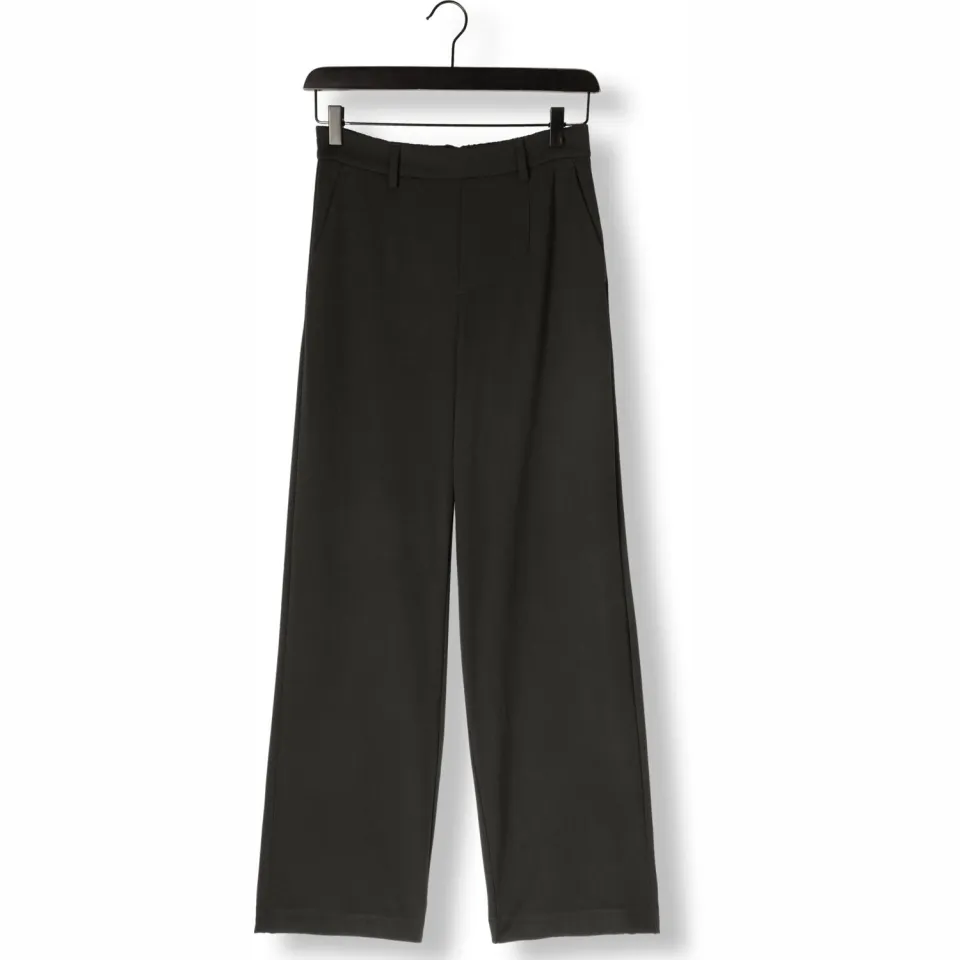 Object Dames Broeken Objlisa Wide Pant Tall - Zwart - Maat 40 TALL, foto 2