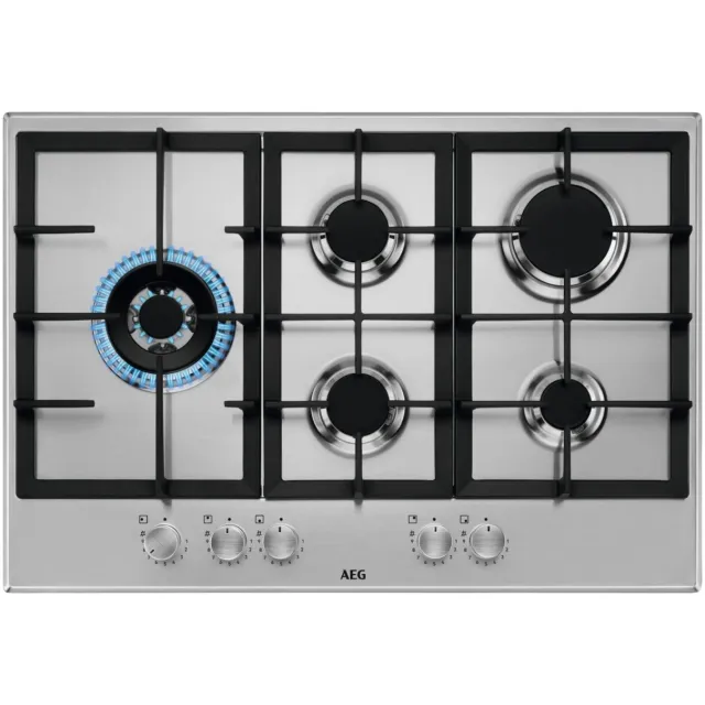 AEG HGB75520SM gaskookplaat RVS