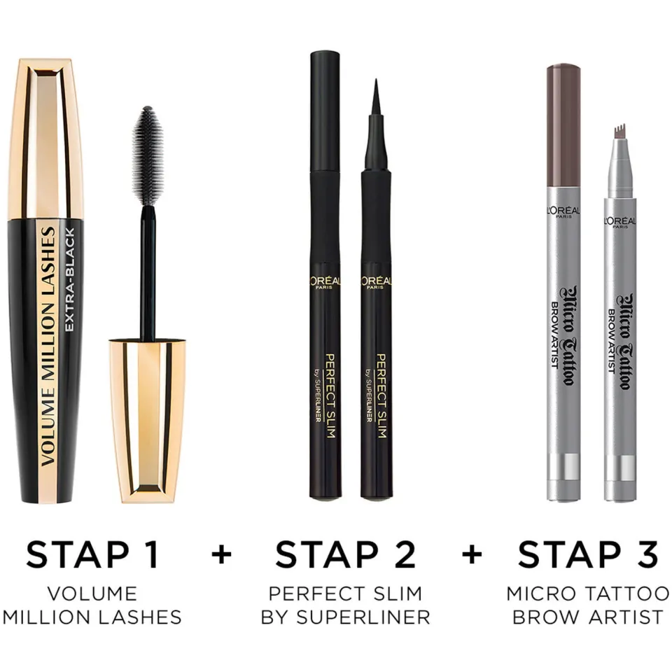 L'oréal Volume Million Lashes mascara extra zwart, foto 2