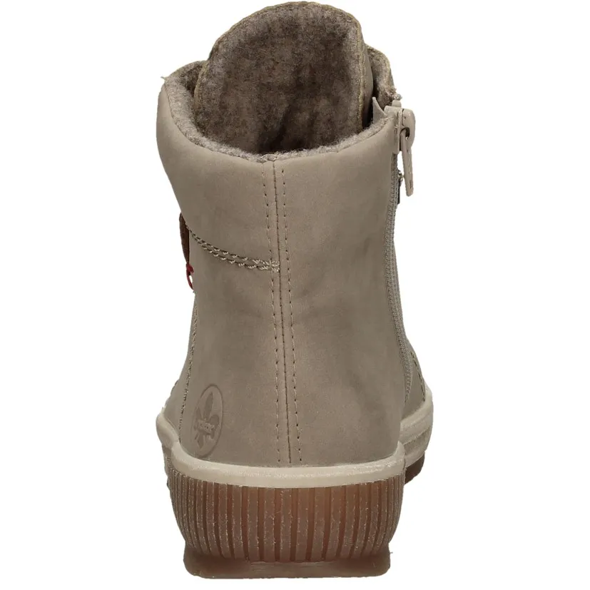 Rieker veterboot taupe, foto 6