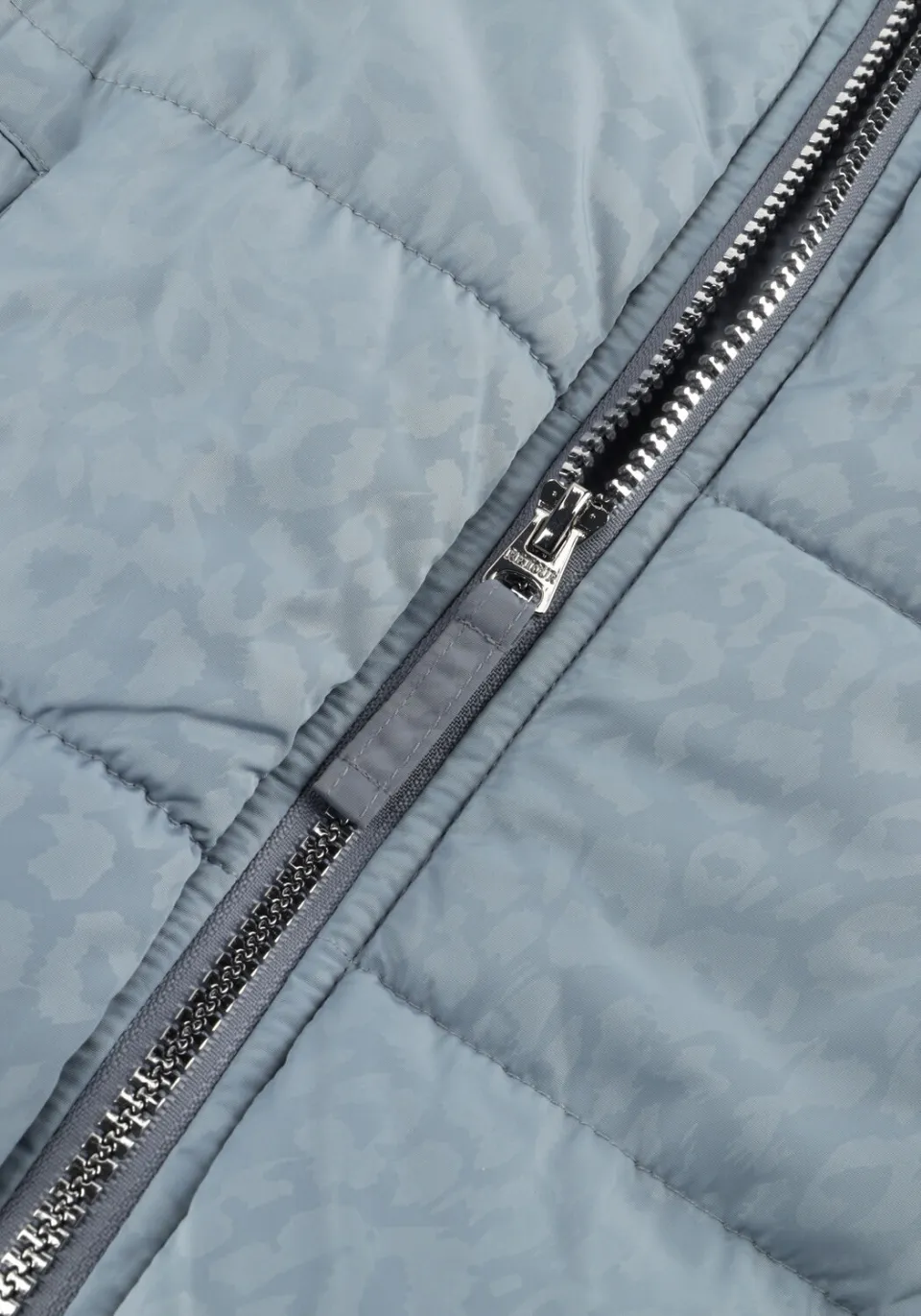 Retour Jeans gewatteerde jas lichtblauw met ronde hals, foto 4