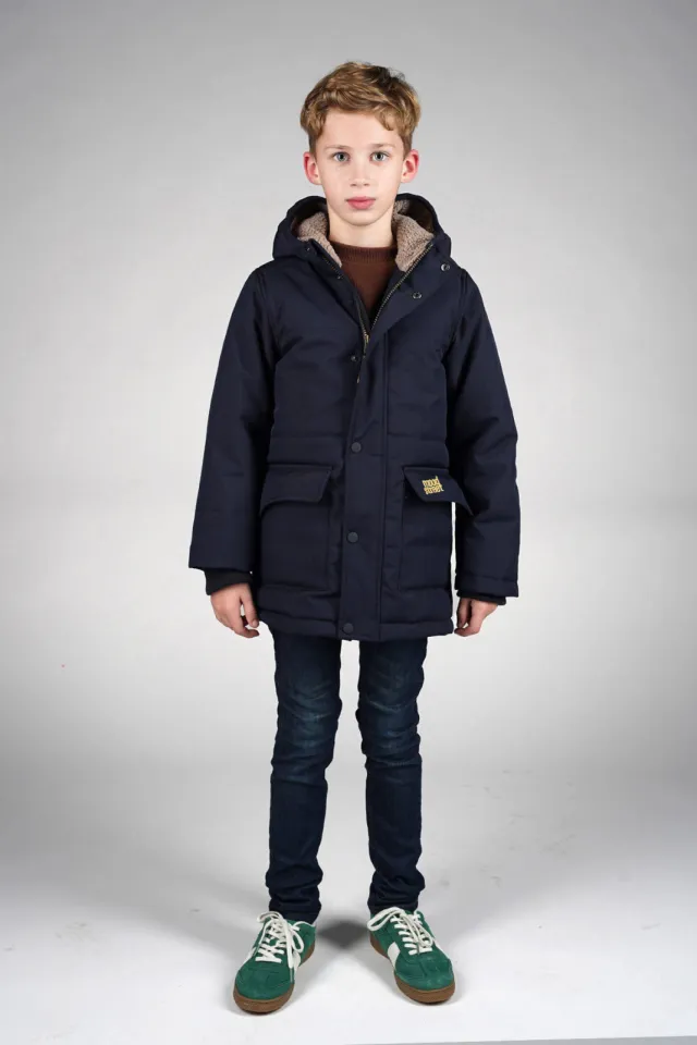 Moodstreet parka marineblauw