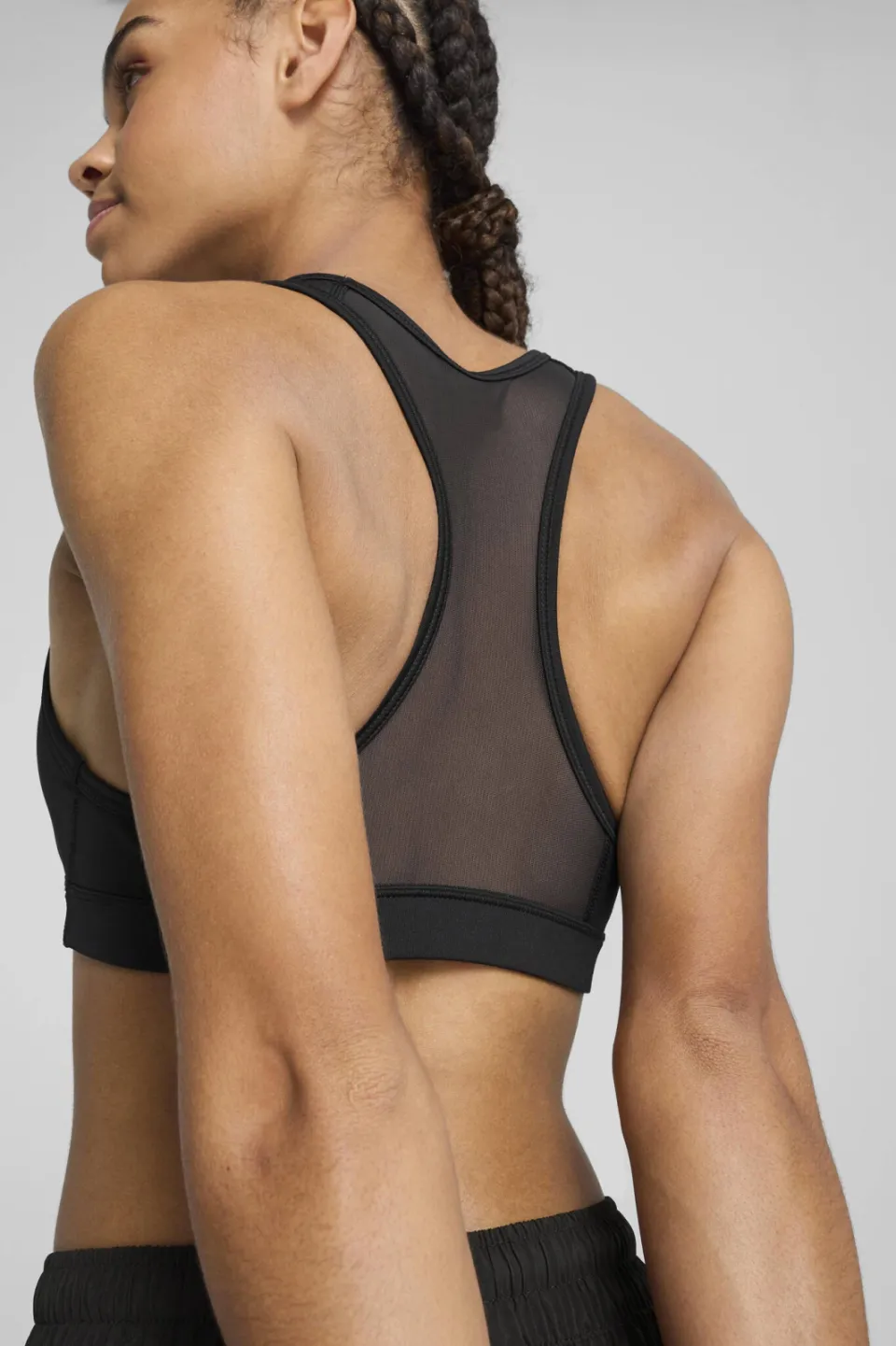 Puma sport-bh medium support - zwart, foto 7