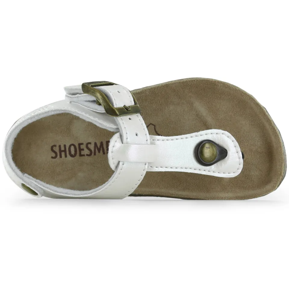Shoesme sandalen metallic wit, foto 4