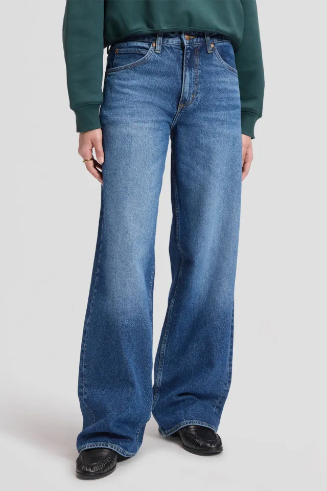 Lee Rider loose fit jeans - donkerblauw, foto 3