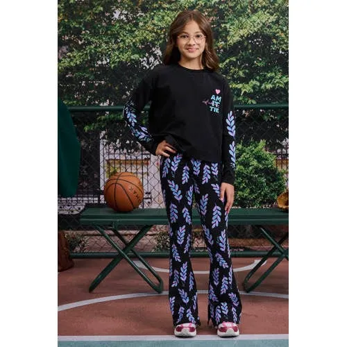 Z8 kids flared broek Marie zwart, foto 3