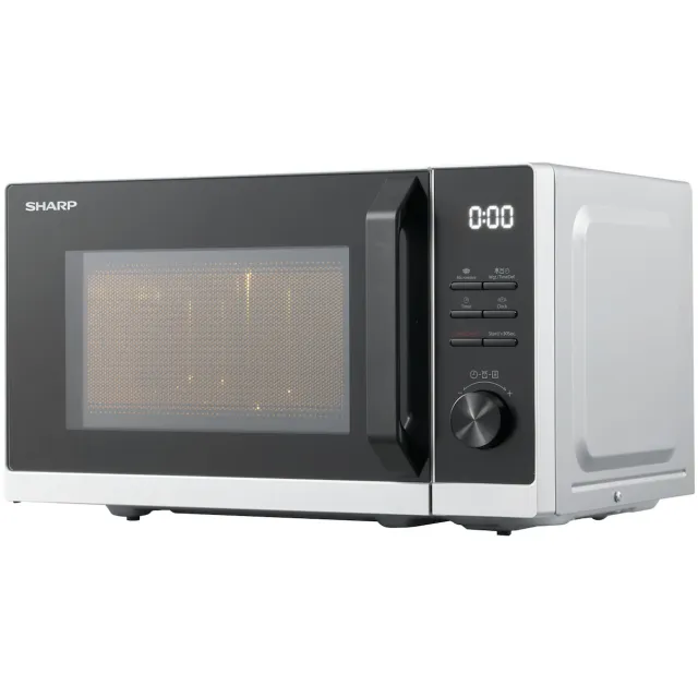 Sharp RCS201TS Solo magnetron Zilver