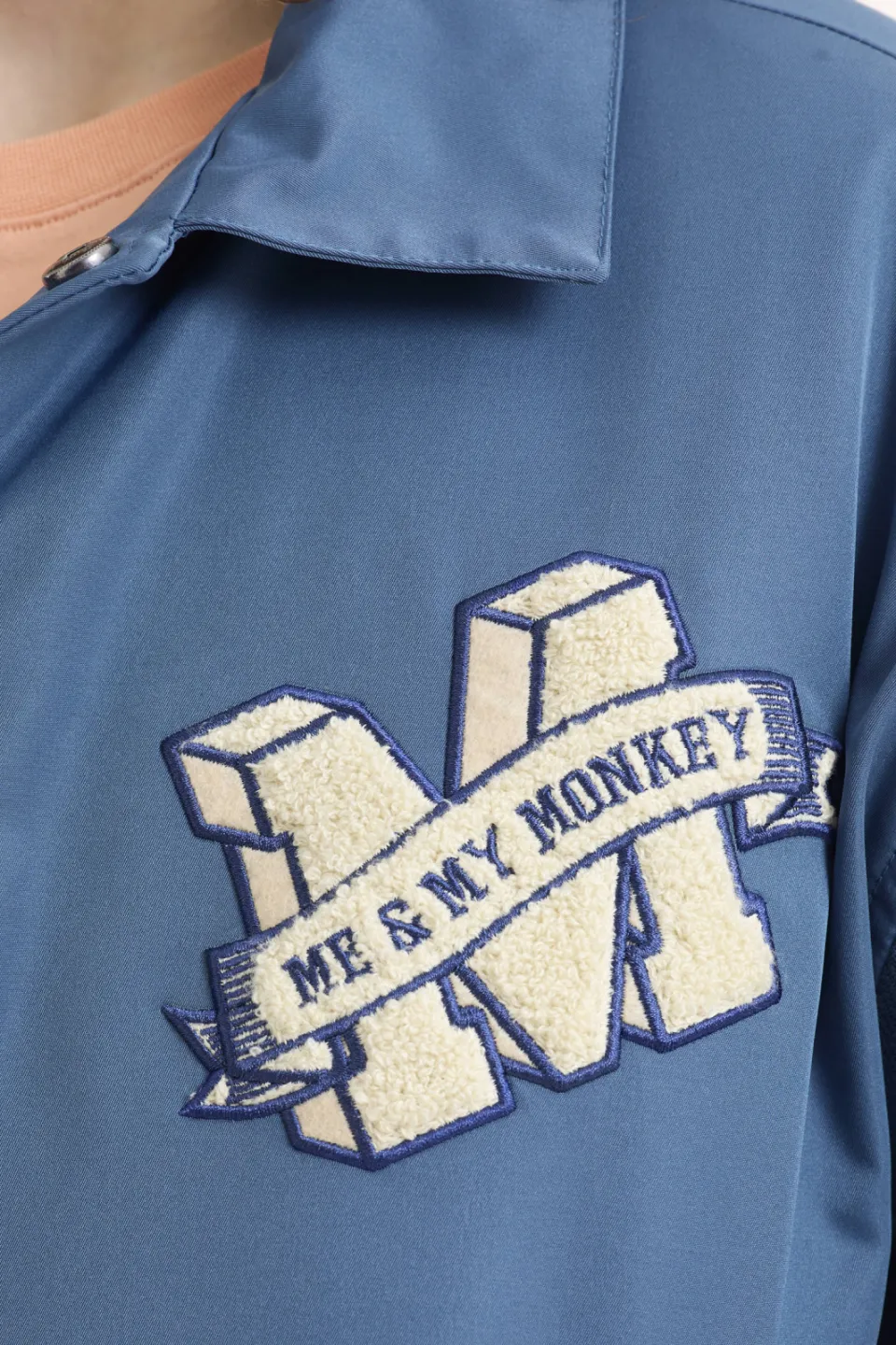 Me & My Monkey bomberjack blauw, foto 5