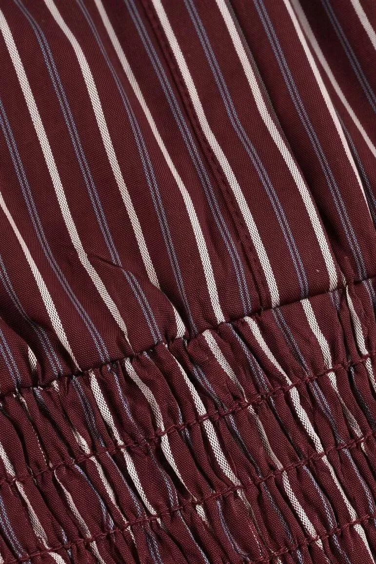 Notre-V Nv-inta blouse bordeaux, foto 5