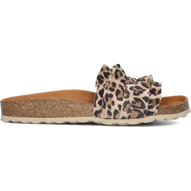Verbenas Rocio slippers bruin, foto 2