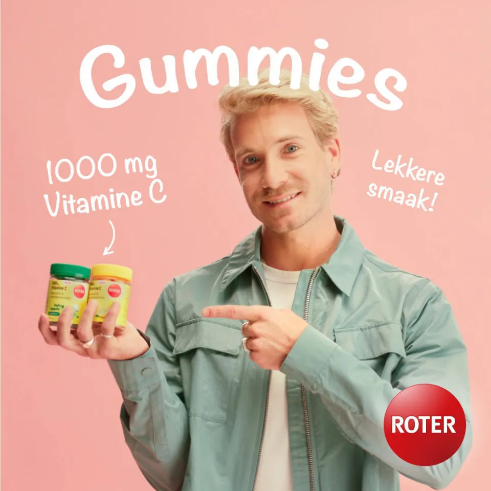 Roter vitamine C 1000 mg gummies citroen, foto 5