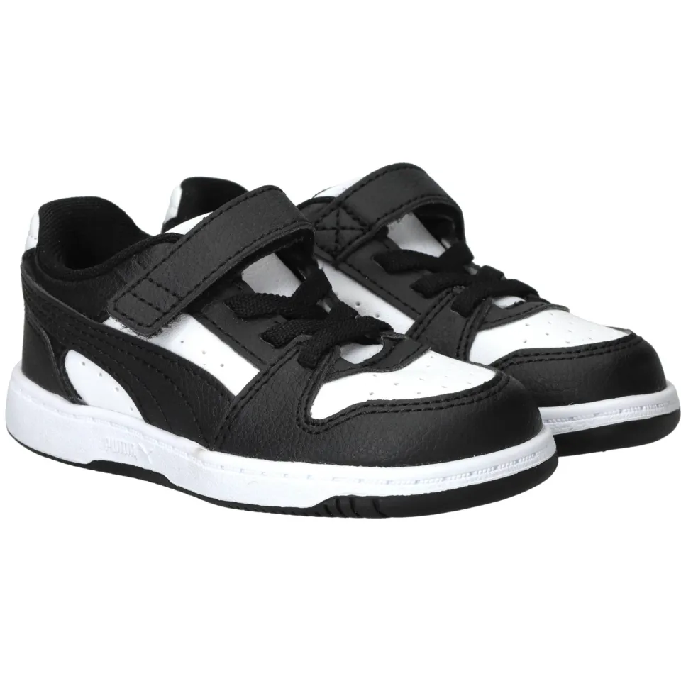 Puma Rebound Slam Lo sneaker wit zwart, foto 5