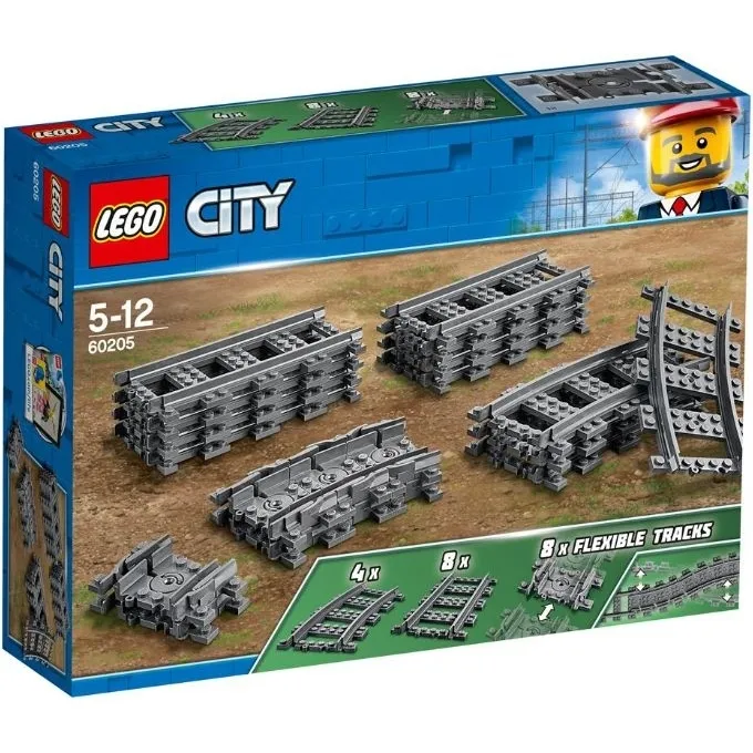 Lego City Trein rails 60205, foto 3