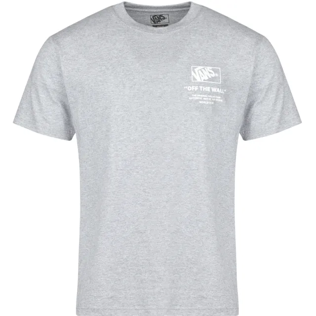 Vans T-shirt Korte Mouw Vans STACKED HI SS TEE Grijs melange