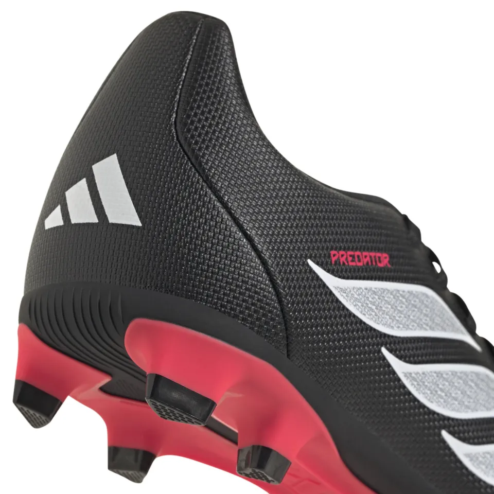 Adidas Performance Predator Club junior voetbalschoenen - zwart/wit/rood, foto 6