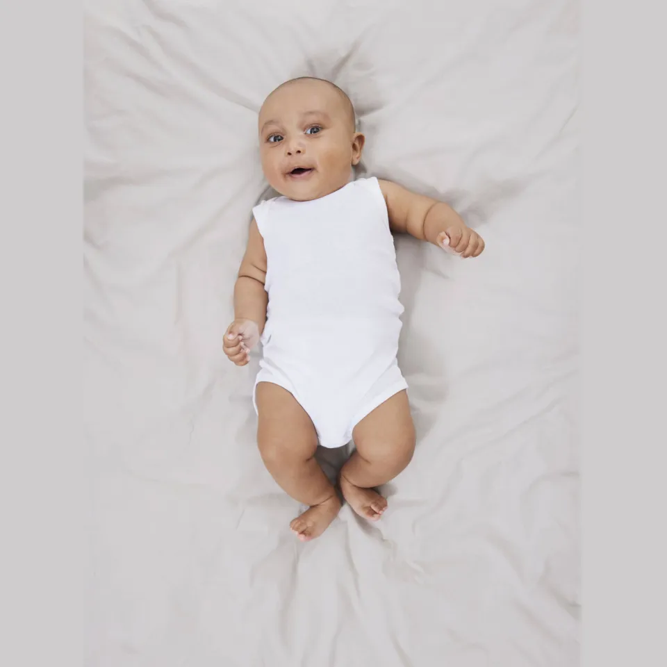 NAME IT BABY romper NBNBODY - wit (set van 3) Bright White