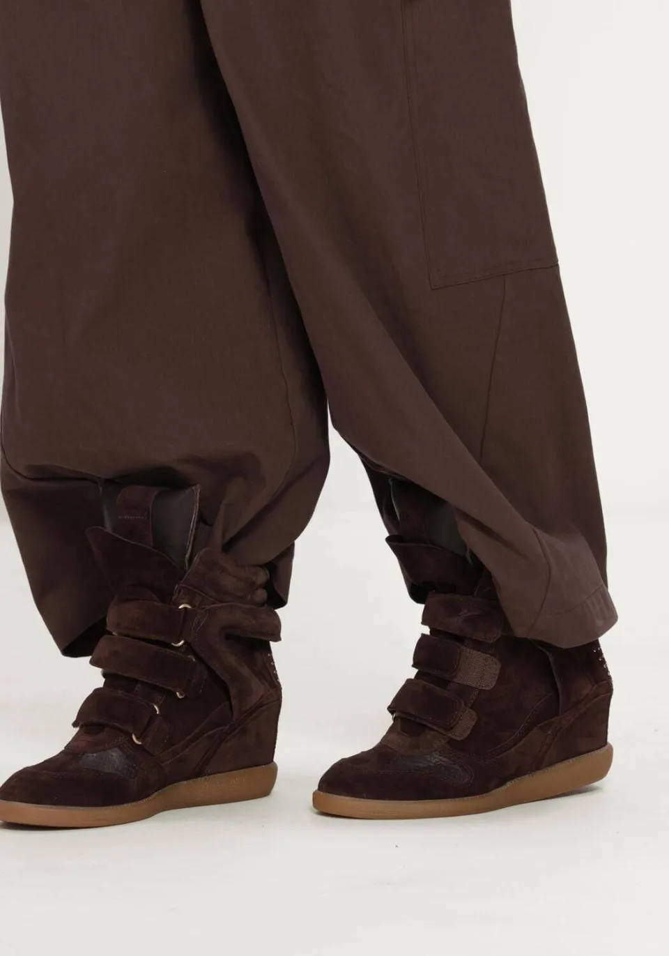 Bronx JAE-YY hoge sneaker bruin, foto 5