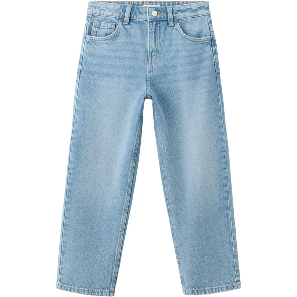 Mango Kids straight leg jeans - lichtblauw, foto 2