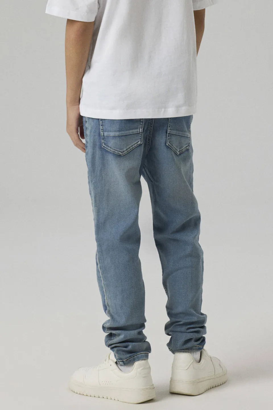 NAME IT Ryan slim jeans lichtblauw light blue denim, foto 3