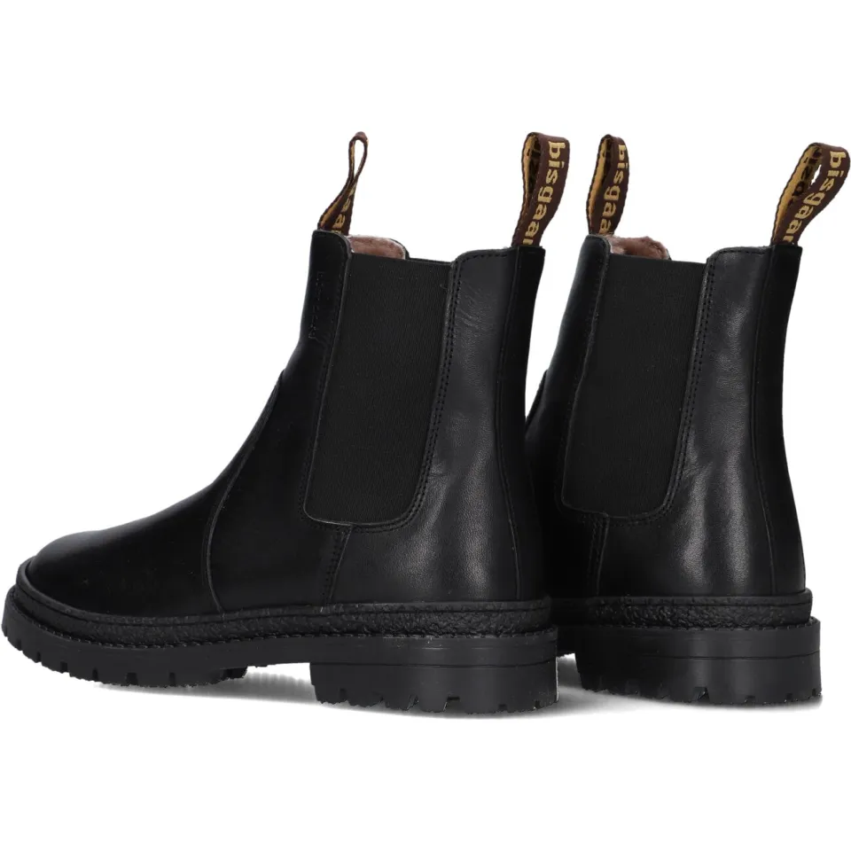 Bisgaard Neo Lamb chelsea boots zwart, foto 4
