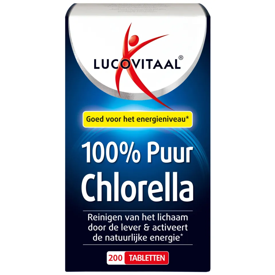 Lucovitaal Chlorella 100% Puur - 200 tabletten, foto 4
