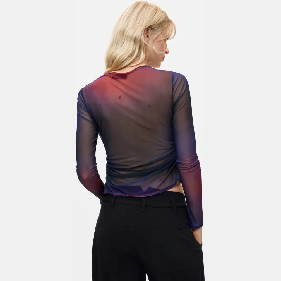 Desigual top met print - meerkleurig multi, foto 4