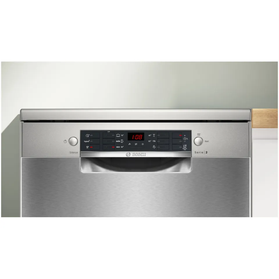 Bosch SMS26AI01F vrijstaande vaatwasser rvs, foto 3