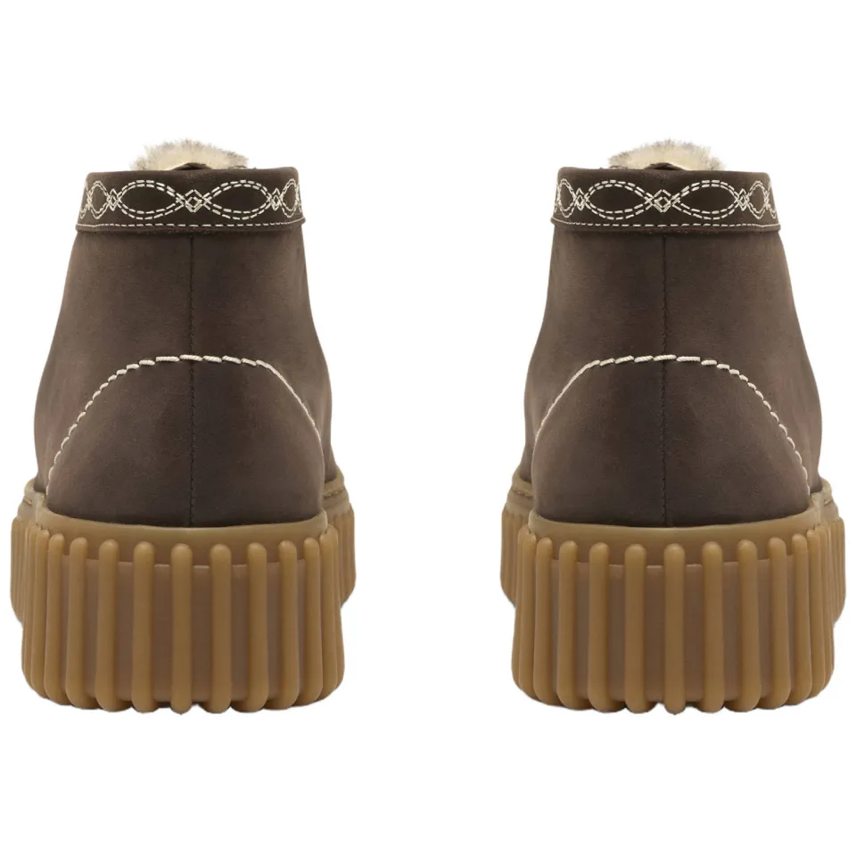 Clarks Torhill Moss suède veterboots - donkerbruin, foto 6
