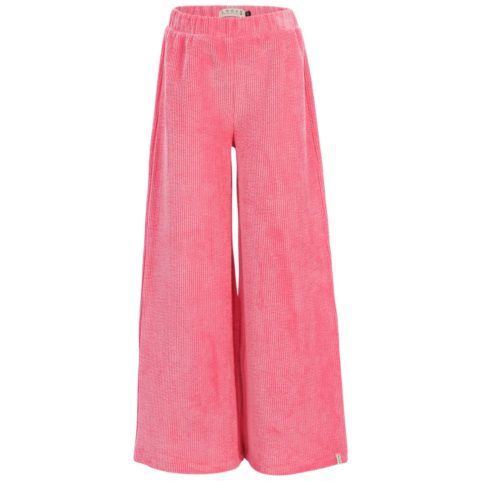 LOOXS little loose fit casual corduroy broek roze, foto 2