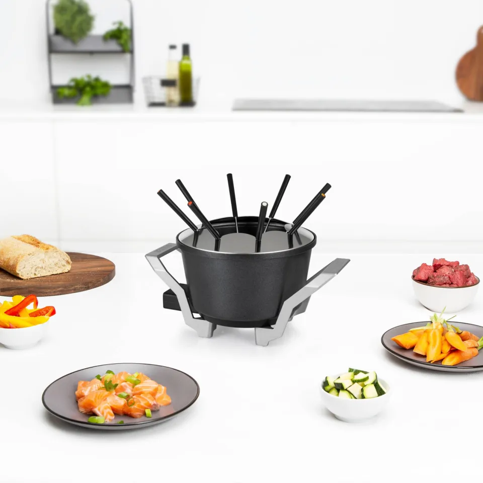 Princess Fondue Premium 173100 fonduepan zwart, foto 4