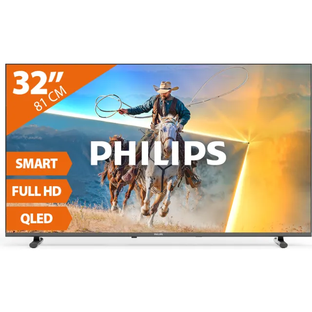 Philips 32PQS6901 (2026) - 32 inch - QLED TV zwart, foto 2