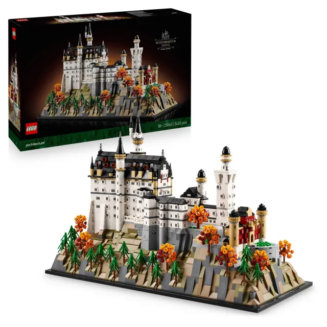 Lego Architecture Slot Neuschwanstein 21063, foto 2