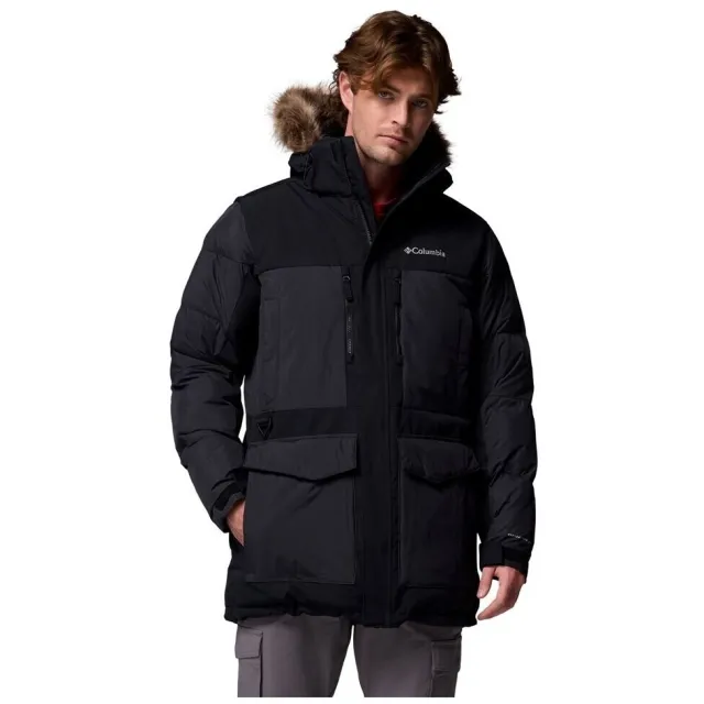 Columbia Marquam Peak Fusion II Parka - Parka, zwart