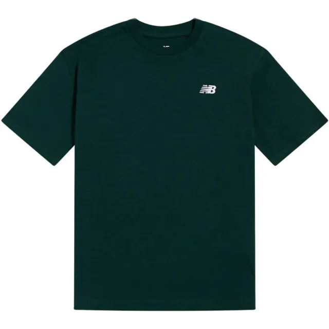 New Balance T-shirt donkergroen